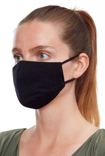 City Goddess Black Fabric Face Mask City Goddess